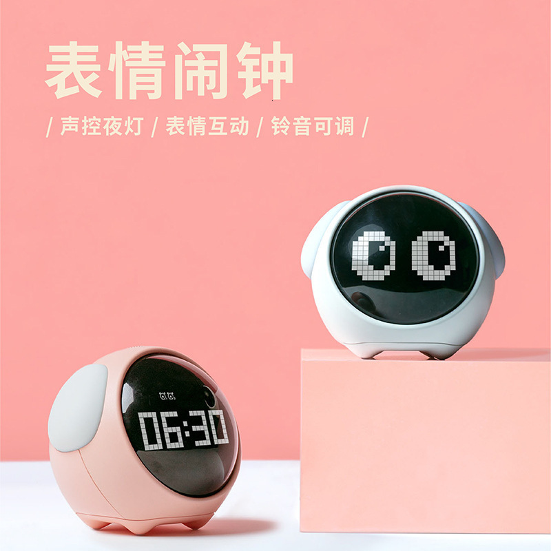 hbk exprsion pixel bedside small night light multifunctional electronic alarm intelligent children's clock for students
hbk exprsion pixel bedside small night light multifunctional electronic alarm intelligent children's clock for students