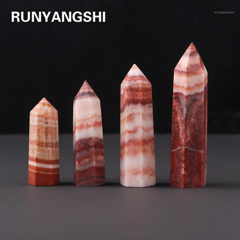 Decorative Objects & Figurines 1pcs 5-8cm Natural Crystal Rhodochrosite Quartz Point Healing Stone Hexagonal Prisms Pork Obelisk Wand Treatm
Decorative Objects & Figurines 1pcs 5-8cm Natural Crystal Rhodochrosite Quartz Point Healing Stone Hexagonal Prisms Pork Obelisk Wand Treatm