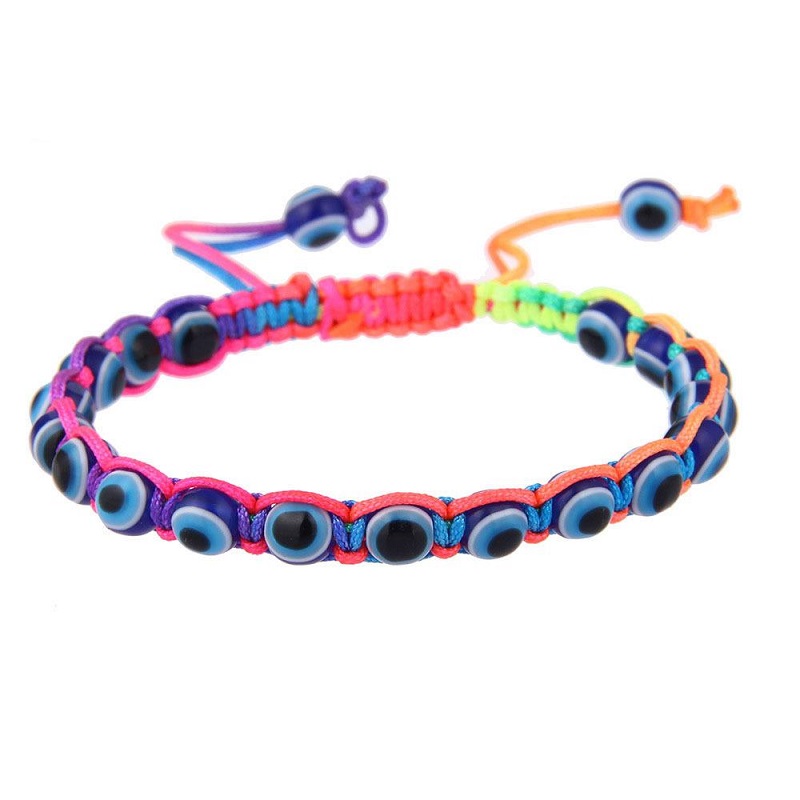 Handmade Turkey Blue Evil eye Charm Bracelets For Women Braided String Rope Fatima Beads Chain Bangle Fashion Jewelry Gift
Handmade Turkey Blue Evil eye Charm Bracelets For Women Braided String Rope Fatima Beads Chain Bangle Fashion Jewelry Gift