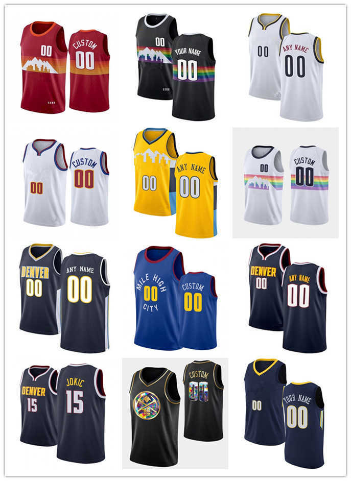 75th Custom Mens Womens Youth DenverNuggetsNikola 15 JOKICJamal 27 Murray 50 Aaron Gordon 1 Michael Porter Jr. Basketball Jersey, Color
75th Custom Mens Womens Youth DenverNuggetsNikola 15 JOKICJamal 27 Murray 50 Aaron Gordon 1 Michael Porter Jr. Basketball Jersey, Color
