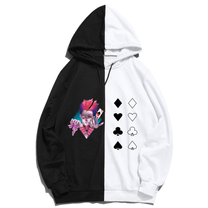 Men' Hoodies & Sweatshirts 2021 Thin Clothing Anime Print Patchwork Hip-hop Men Long Sleeve Hoodie Sweatshirt Couple Clothes Over Size, Sky blue 2
Men' Hoodies & Sweatshirts 2021 Thin Clothing Anime Print Patchwork Hip-hop Men Long Sleeve Hoodie Sweatshirt Couple Clothes Over Size, Sky blue 2