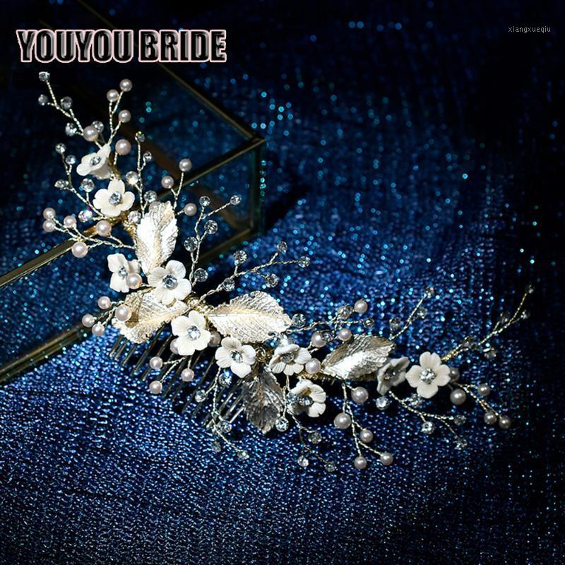 Wedding Hair Combs Tiara Light Gold Flower Rhinestone Jewelry Bridal Accessorie Luxury Crystal Headwear Clips & Barrettes, Golden;silver
Wedding Hair Combs Tiara Light Gold Flower Rhinestone Jewelry Bridal Accessorie Luxury Crystal Headwear Clips & Barrettes, Golden;silver