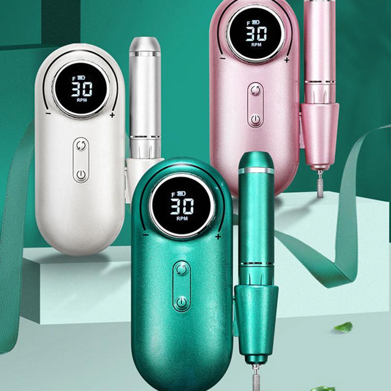 Nail Drill & Accessories Portable USB Charging Electric Machine Pen Apparatus Professional Manicure And Pedicure Lathe Gel Polisher