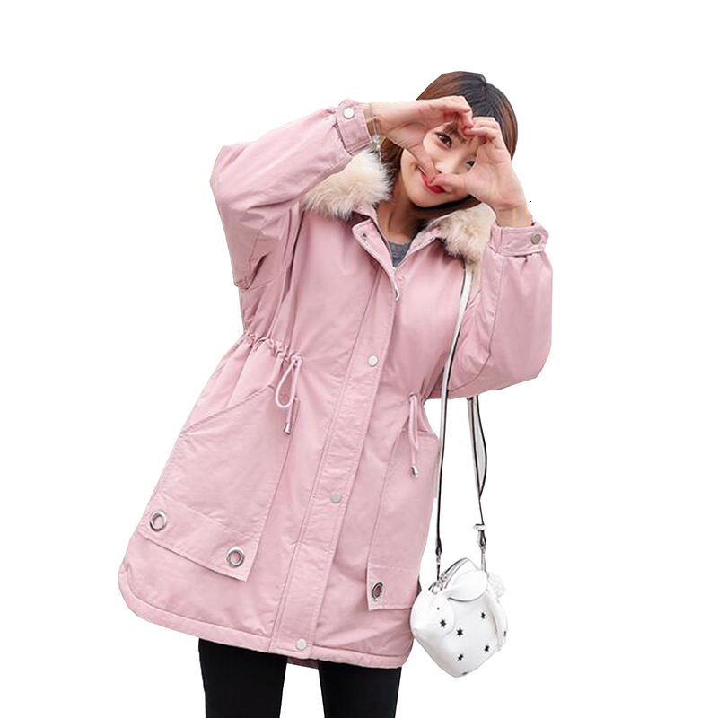 down winter casual fur collar Hooded coat Parka women down cotton padded jacket female Loose Plus veet warm coats, Black
down winter casual fur collar Hooded coat Parka women down cotton padded jacket female Loose Plus veet warm coats, Black