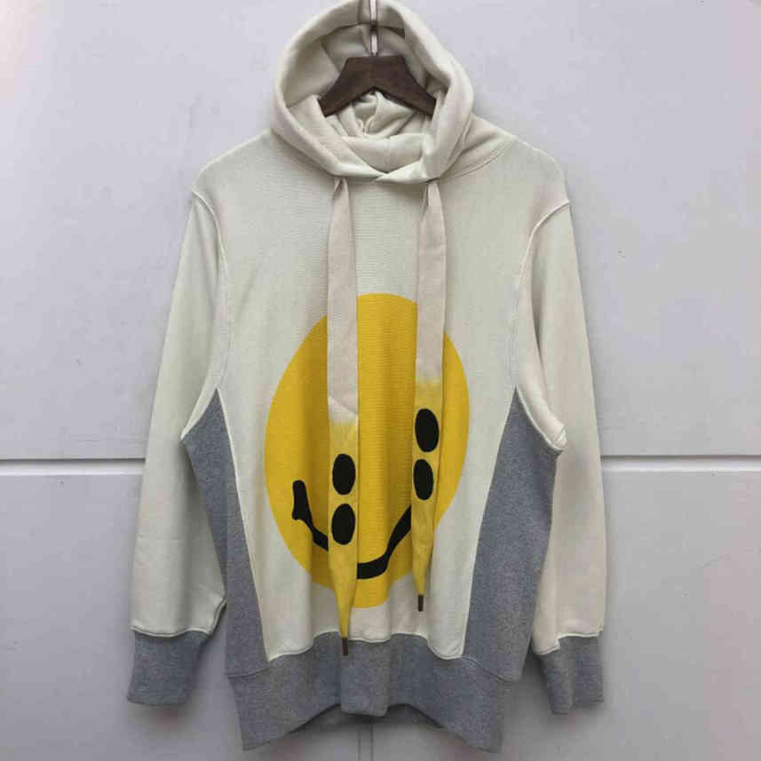 Kapital - men's and women's hooded sweatshirt, cotton sweater, smiling face pattern, apricot white, high-quality shoelaces, Black
Kapital - men's and women's hooded sweatshirt, cotton sweater, smiling face pattern, apricot white, high-quality shoelaces, Black