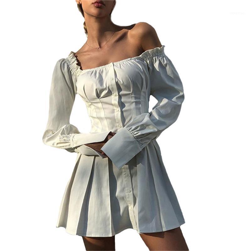 Casual Dresses Sell Women Fashion Spring Fall Off Shoulder Irregular Collar Dress Ladies Stylish Solid Color Drape Daily Wear, Red 
Casual Dresses Sell Women Fashion Spring Fall Off Shoulder Irregular Collar Dress Ladies Stylish Solid Color Drape Daily Wear, Red