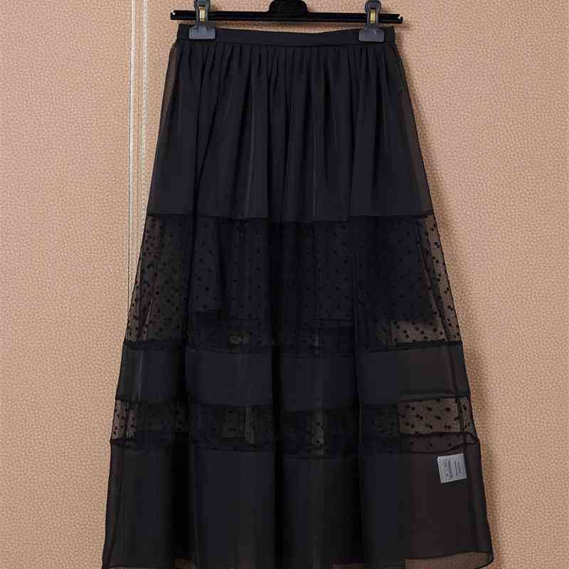 Truevoker Summer Runway Designer Sexy Party Skirt Women Hepburn Black Lace Midi Long Lady Perspective Patchwork 210602
Truevoker Summer Runway Designer Sexy Party Skirt Women Hepburn Black Lace Midi Long Lady Perspective Patchwork 210602