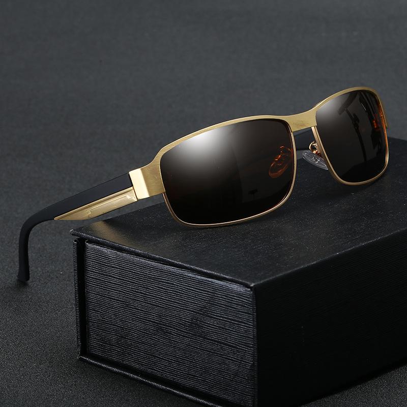 Sunglasses BOOROOT Men's Polarized Driving Fishing Sun Glasses For Men Metal Vintage Goggles Shades Anti-glare UV400
Sunglasses BOOROOT Men's Polarized Driving Fishing Sun Glasses For Men Metal Vintage Goggles Shades Anti-glare UV400