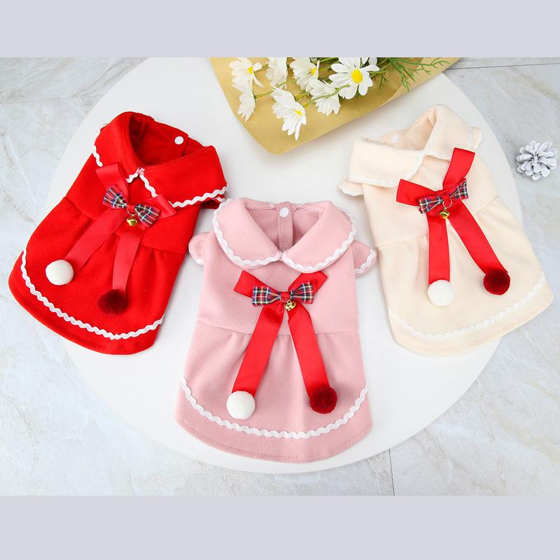 Dog Apparel Sweet Winter Warm Puppy Cat Dress Skirt Pet Princess Dresses For Small Dogs York Clothes Chihuahua Costume
Dog Apparel Sweet Winter Warm Puppy Cat Dress Skirt Pet Princess Dresses For Small Dogs York Clothes Chihuahua Costume