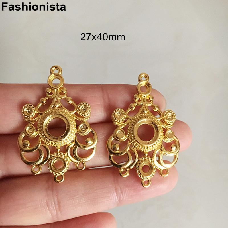 Charms 20 Pcs/2 Pcs DIY Earrings-accessories Metal Casted Chandelier With Cup For Cabochon 27x40mm Gold/KC Gold/Silver-color -U, Bronze;silver
Charms 20 Pcs/2 Pcs DIY Earrings-accessories Metal Casted Chandelier With Cup For Cabochon 27x40mm Gold/KC Gold/Silver-color -U, Bronze;silver