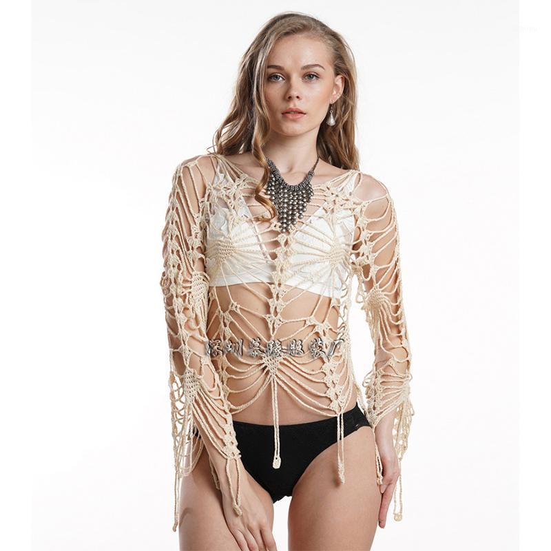 Women' Swimwear Fashion Women Beach Cover Up Sexy Swimsuit Jacket Hollow Out Bikini Coverup Sun Protection Donsignet, Apricot
Women' Swimwear Fashion Women Beach Cover Up Sexy Swimsuit Jacket Hollow Out Bikini Coverup Sun Protection Donsignet, Apricot