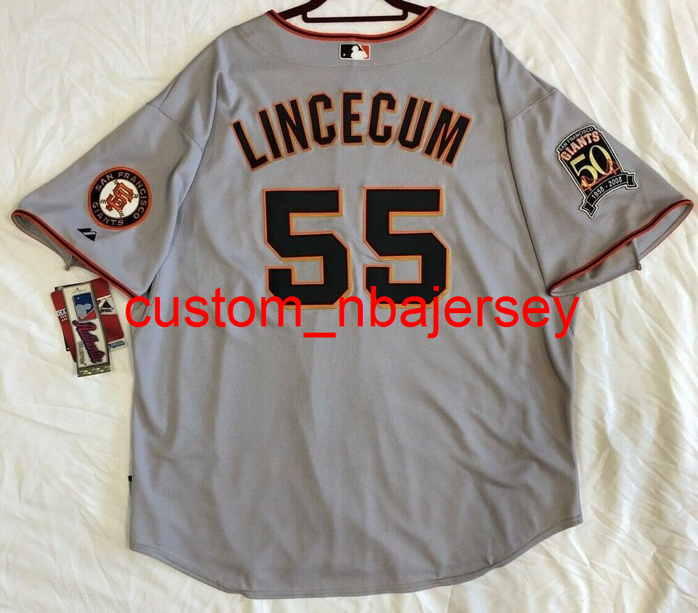 Custom SAN FRANCISCO TIM LINCECUM COOL BASE Jersey ANNIVERSARY PATCH! Stitched Add Any Name Number XS-6XL Men Women Youth Baseball Jerseys, Black
Custom SAN FRANCISCO TIM LINCECUM COOL BASE Jersey ANNIVERSARY PATCH! Stitched Add Any Name Number XS-6XL Men Women Youth Baseball Jerseys, Black