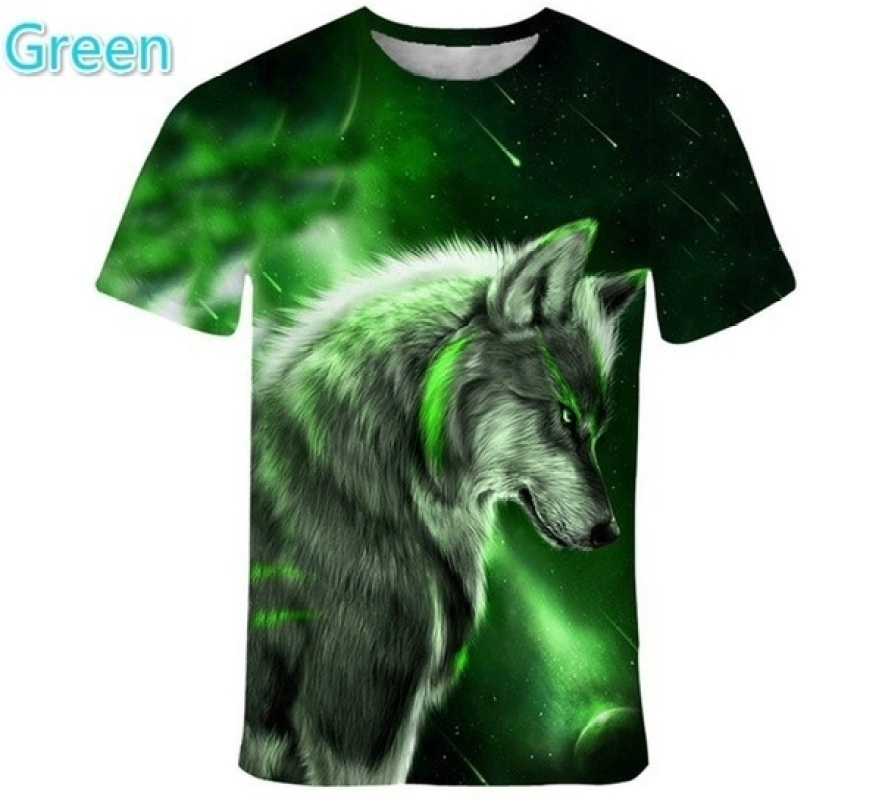 2021 3d T Shirt Animal Wolf Hip Hop Rock Personality Creative Summer O-neck Tee Shirts, Blue
2021 3d T Shirt Animal Wolf Hip Hop Rock Personality Creative Summer O-neck Tee Shirts, Blue