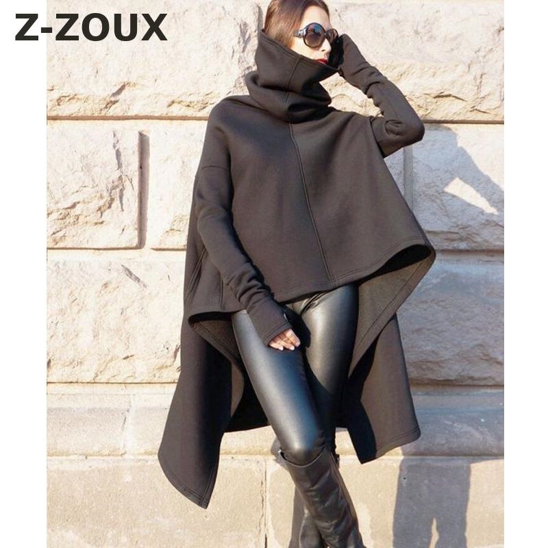 Women Hoodie Cotton s Sweatshirts Pullove Turtleneck Long Sleeve Coat Irregular s Hoodies Autumn Winter 210524, Black
Women Hoodie Cotton s Sweatshirts Pullove Turtleneck Long Sleeve Coat Irregular s Hoodies Autumn Winter 210524, Black