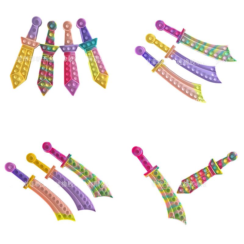 Fidget Toys Push Bubble Katana Sword Shape Party Favor Sensory Puzzles Bubbles Silicone Board Game Educational Stress Relief Decompression Toy
Fidget Toys Push Bubble Katana Sword Shape Party Favor Sensory Puzzles Bubbles Silicone Board Game Educational Stress Relief Decompression Toy