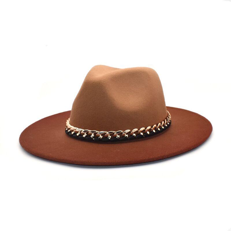 Wide Brim Hats 2021 Hat For Women Jazz Caps European American Round Bowler Winter Autumn Imitation Woolen Men Ladies Fedoras
Wide Brim Hats 2021 Hat For Women Jazz Caps European American Round Bowler Winter Autumn Imitation Woolen Men Ladies Fedoras
