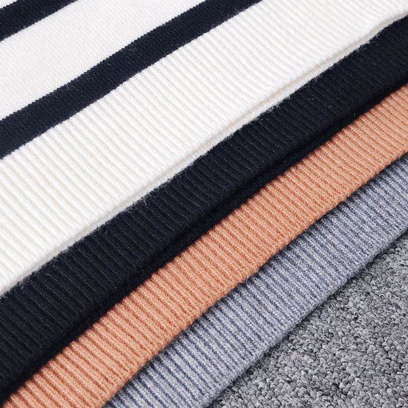 New Autumn Winter Turtleneck Knitted Sweater Women Casual Rivets Striped Pullovers Sweater Female Office Lady 210415
