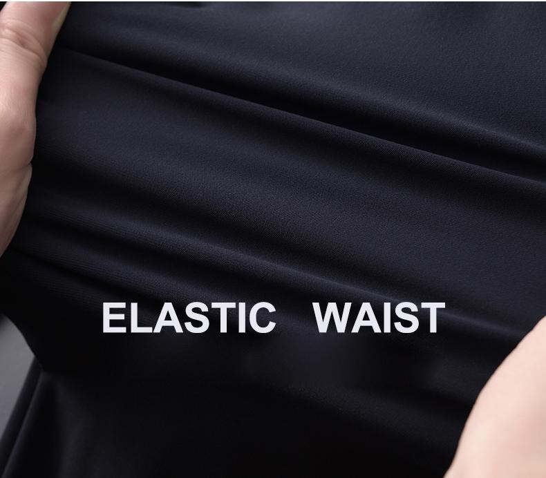 Suit Luxury Summer Soft Silky Fabric Solid Color Skinny Men Casual Pants Hight Quality Slim Fit Man Trousers Men's