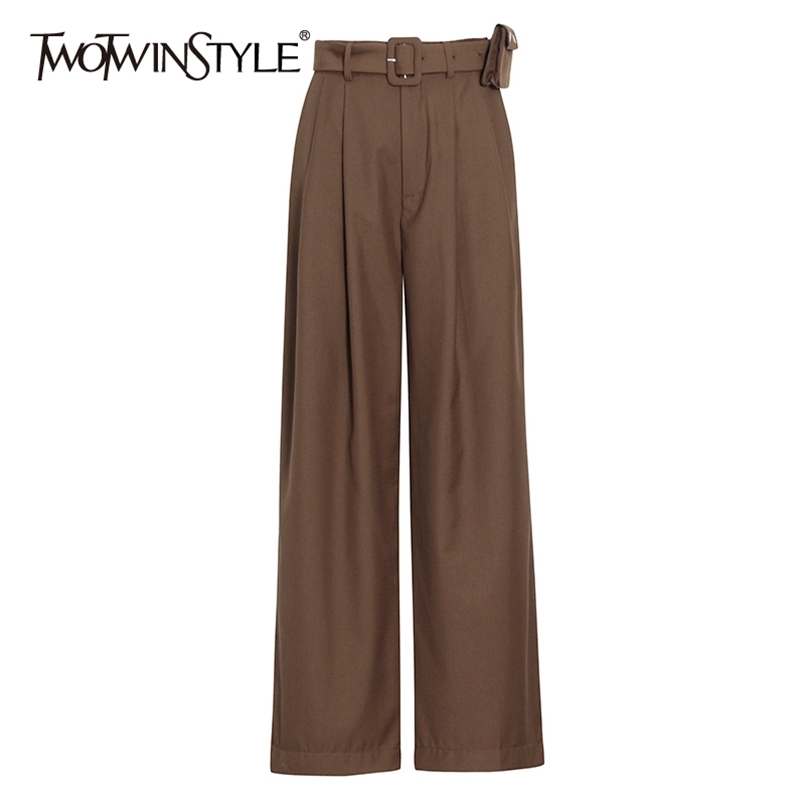 Loose Wide Leg Pants For Women High Waist Sashes Solid Minimalist Casual Pant Female Fashion Clothing Style 210521, Gray
Loose Wide Leg Pants For Women High Waist Sashes Solid Minimalist Casual Pant Female Fashion Clothing Style 210521, Gray