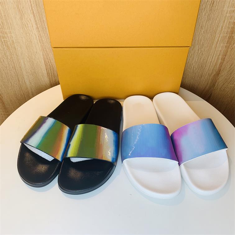 Designer Flip Flops Mens Womens Summer Sandals Beach Slide Slippers Ladies Sandali Firmati Da Donna Shoes Classic Laser Colorful
Designer Flip Flops Mens Womens Summer Sandals Beach Slide Slippers Ladies Sandali Firmati Da Donna Shoes Classic Laser Colorful