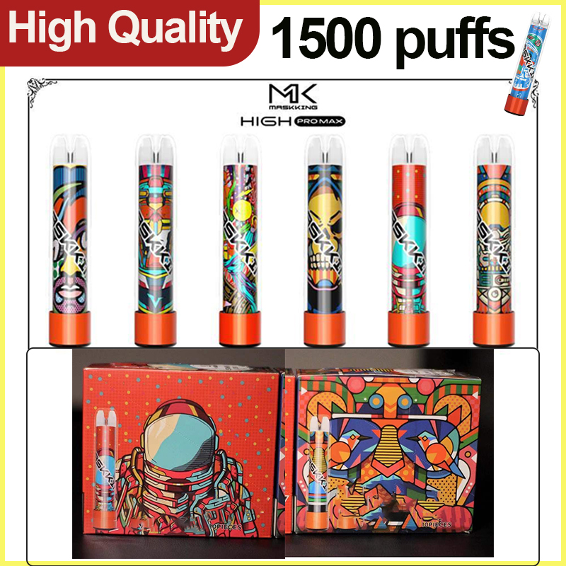 Maskking MAX PRO Disposable Vapes MK e cigarette 1500puffs Pen Device Local vapor portable cartridge Pods Vaporizer VS Puff Bars
Maskking MAX PRO Disposable Vapes MK e cigarette 1500puffs Pen Device Local vapor portable cartridge Pods Vaporizer VS Puff Bars