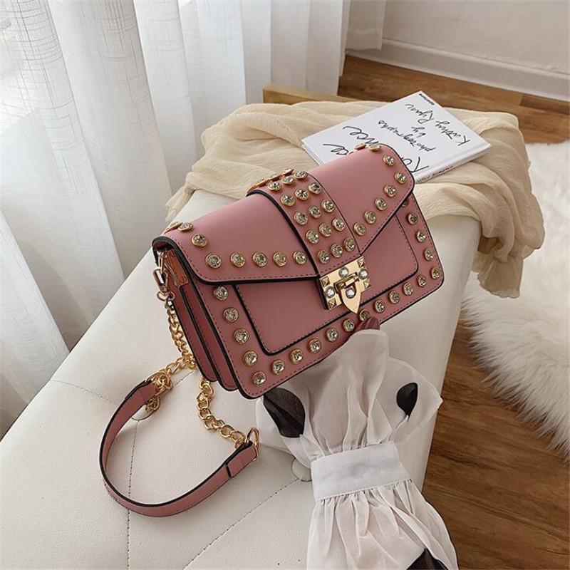 Summer High Quality PU Leather Women Designer Handbag Diamond Lock Chain Shoulder Messenger Bag Women's Evening Bags
Summer High Quality PU Leather Women Designer Handbag Diamond Lock Chain Shoulder Messenger Bag Women's Evening Bags