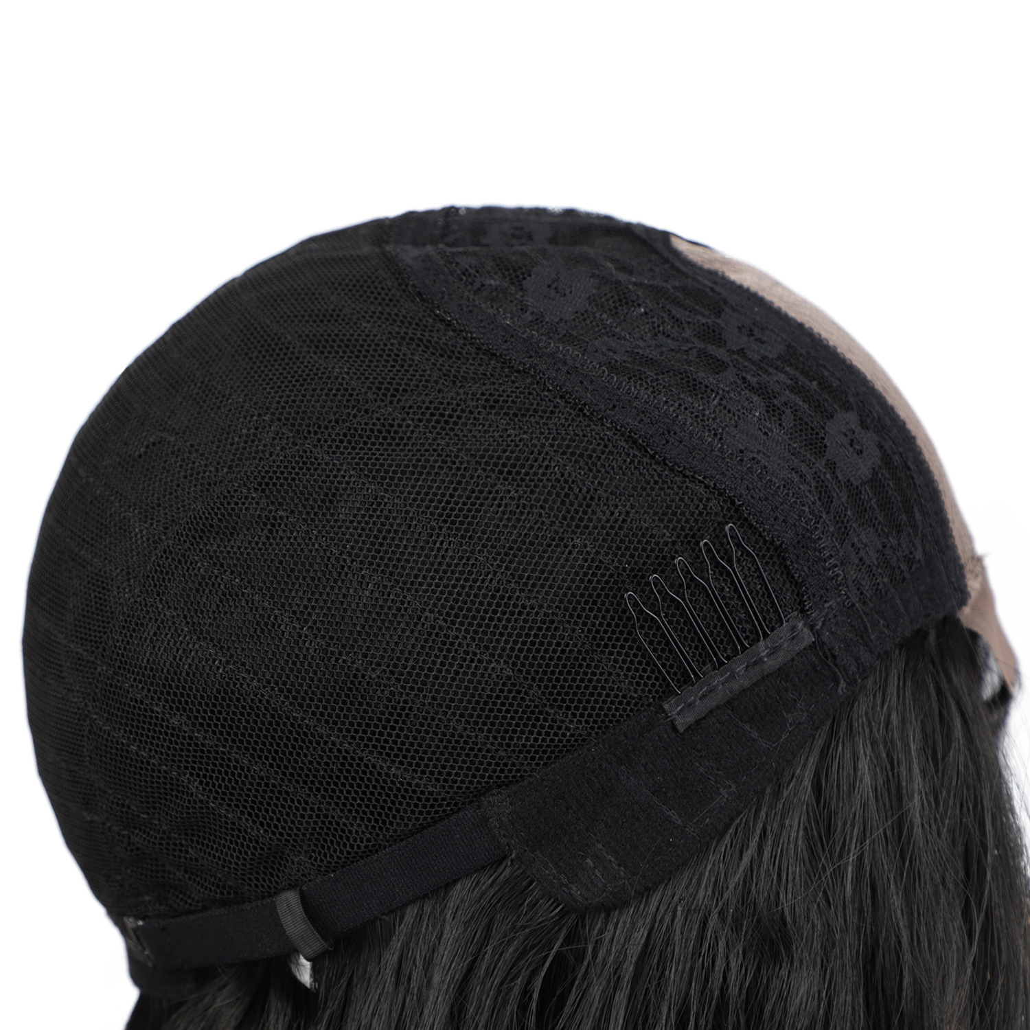 Big wave long curly hair wig 26 inch female synthetic front lace wigs headgear women wigs