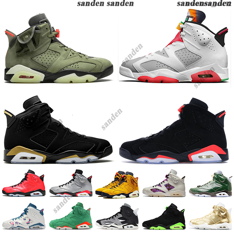 Travis Retro Basketball Shoes JUMPMAN 6 6s Hare DMP Black Infrared Gatorade Mens Trainers Sports Sneakers Big Size US 13, #31 ltr flint 40-47
Travis Retro Basketball Shoes JUMPMAN 6 6s Hare DMP Black Infrared Gatorade Mens Trainers Sports Sneakers Big Size US 13, #31 ltr flint 40-47