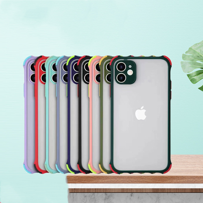 Transparent Armor Anti Fall Cases for iPhone 11 12 Max Pro 7 8 Plus Matt PC Back Dropproof Prective Covers, Mixed colors or note the colors you need
Transparent Armor Anti Fall Cases for iPhone 11 12 Max Pro 7 8 Plus Matt PC Back Dropproof Prective Covers, Mixed colors or note the colors you need
