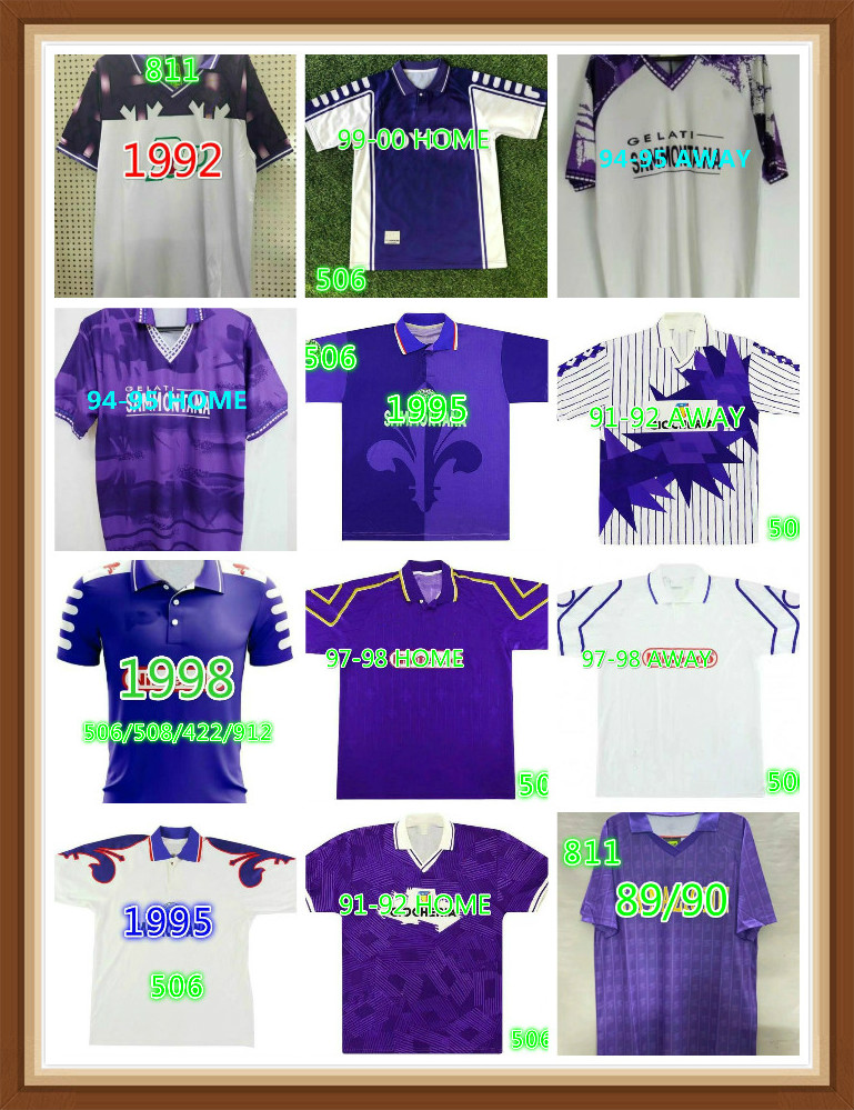 Retro FIRENZE Soccer Jerseys EDMUNDO BATISTUTA RUI COSTA Football Shirt Camisas de Futebol 89 90 91 92 93 94 95 96 97 98 99 00 Fiorentina, Black;yellow
Retro FIRENZE Soccer Jerseys EDMUNDO BATISTUTA RUI COSTA Football Shirt Camisas de Futebol 89 90 91 92 93 94 95 96 97 98 99 00 Fiorentina, Black;yellow