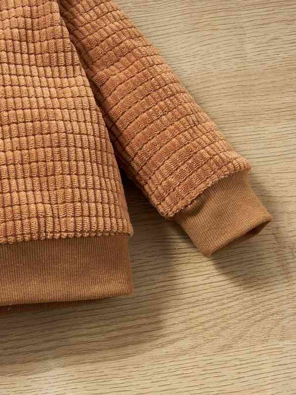 Baby Half Button Corduroy Pullover SHE