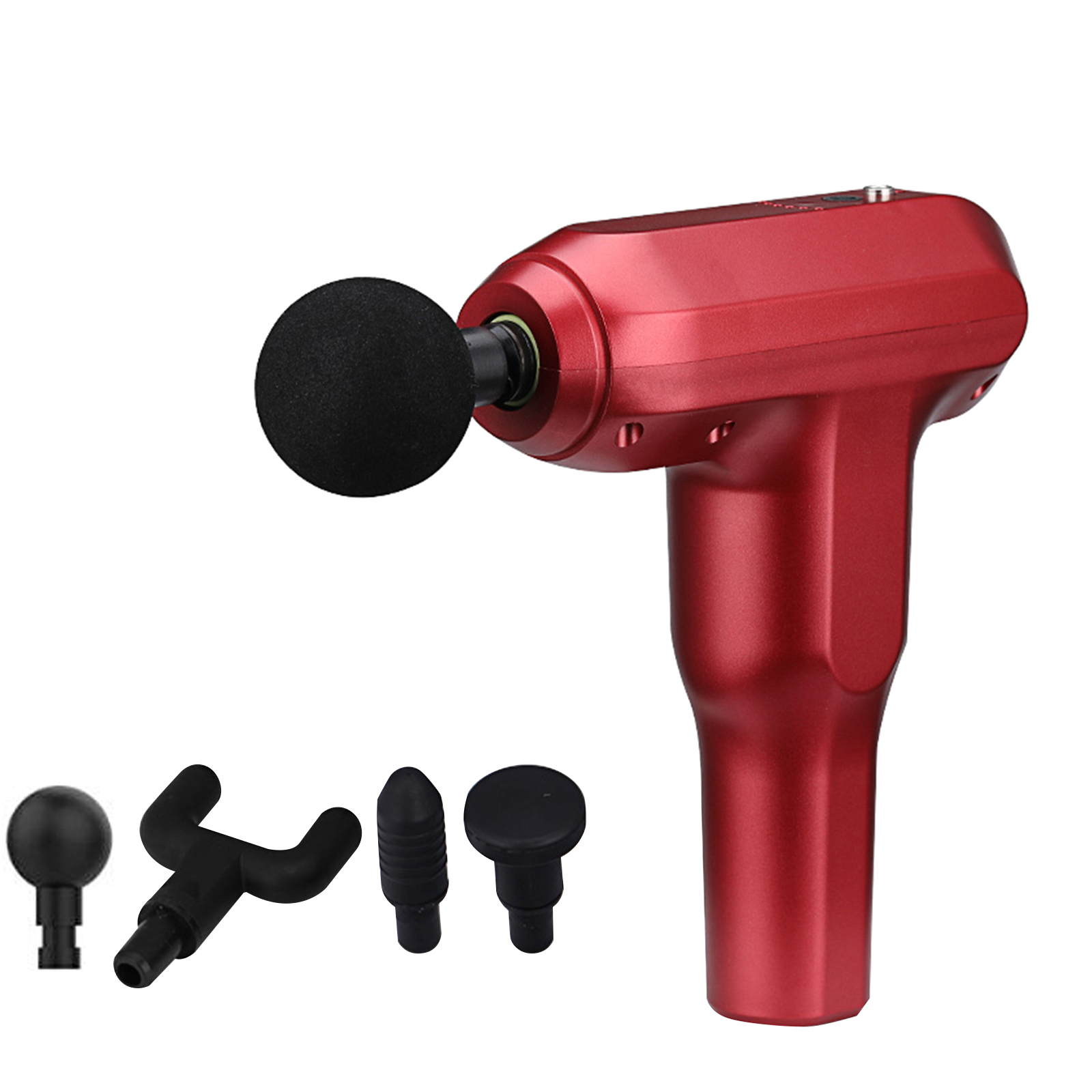 Massage Gun Frequency Vibration Muscle Massage Gun Muscle Massager for Pain Relief Electric Body Massager with 4 Massage HeadScouts
Massage Gun Frequency Vibration Muscle Massage Gun Muscle Massager for Pain Relief Electric Body Massager with 4 Massage HeadScouts