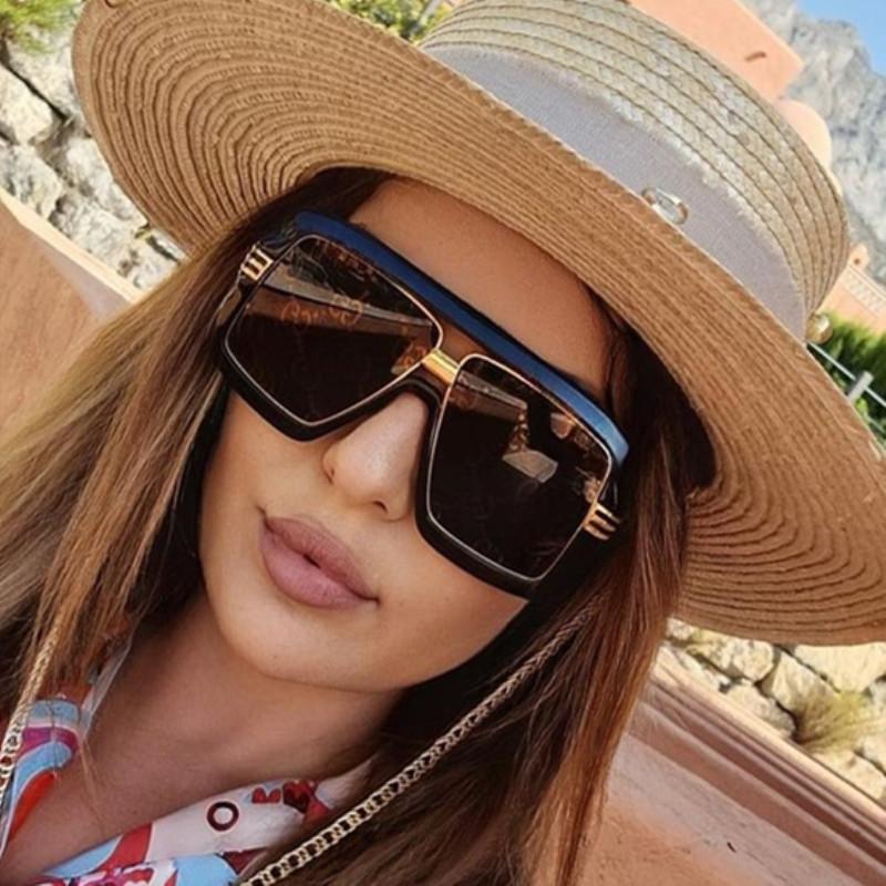 Sunglasses Fashion Oversized Square For Women 2021 Trend Leopard Print Glasses Elegant Vintage Unique Big Shade
Sunglasses Fashion Oversized Square For Women 2021 Trend Leopard Print Glasses Elegant Vintage Unique Big Shade