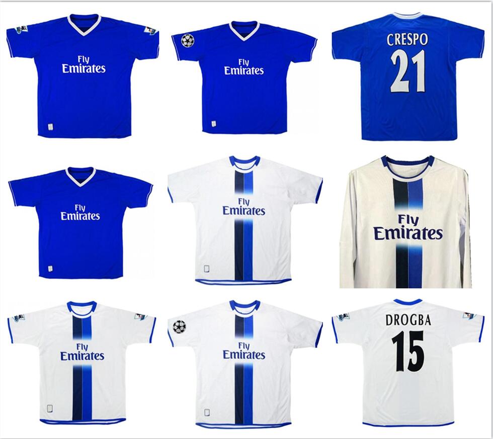 03 04 05 Lampard HASSELBAINK Retro Soccer Jerseys Vintage 2003 2004 2005 Drogba VERON CRESPO football shirt Terry maillot de foot, Home ucl jersey
03 04 05 Lampard HASSELBAINK Retro Soccer Jerseys Vintage 2003 2004 2005 Drogba VERON CRESPO football shirt Terry maillot de foot, Home ucl jersey