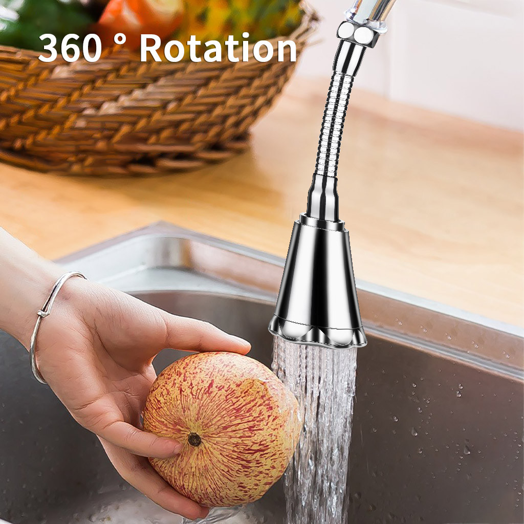 1pc rotary kitchen tap pressure-proof sprinkler water-saving kitchen bathroom nozzle connector bathroom adapter