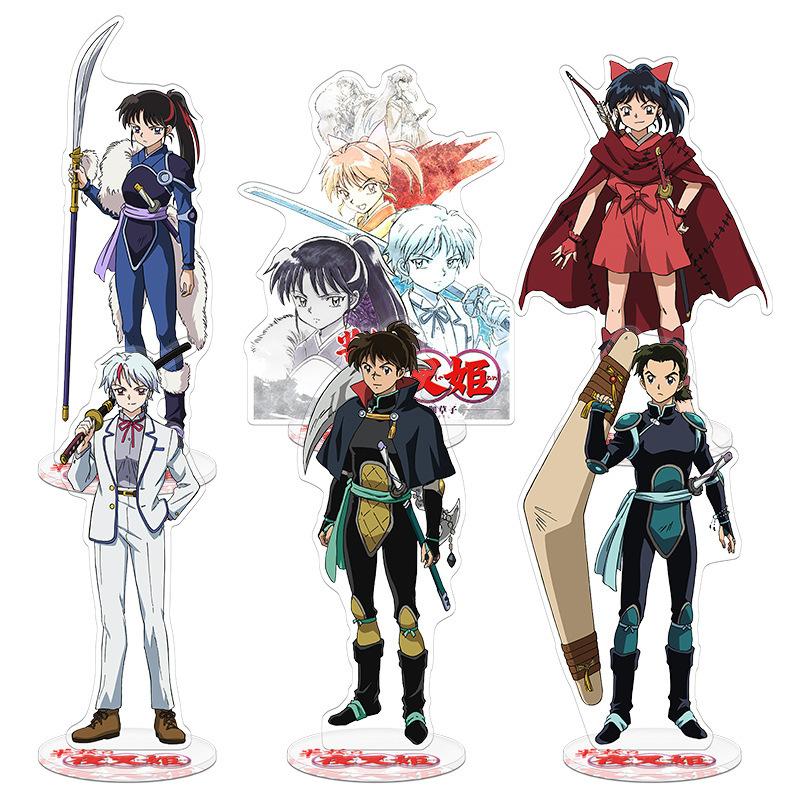 Keychains Yashahime: Princess Half-Demon Key Chain Acrylic Figure Model Desk Decorated Stand Sign Keyring Gift For Woman Man
Keychains Yashahime: Princess Half-Demon Key Chain Acrylic Figure Model Desk Decorated Stand Sign Keyring Gift For Woman Man