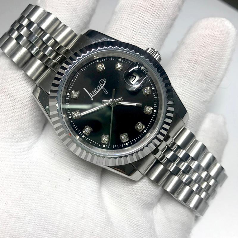 36mm Or 40mm Suit Both Men And Women Automatic Mechanical Diamonds Silver Gold Black Datejust Watches No Battery Wristwatches, Watch1
36mm Or 40mm Suit Both Men And Women Automatic Mechanical Diamonds Silver Gold Black Datejust Watches No Battery Wristwatches, Watch1