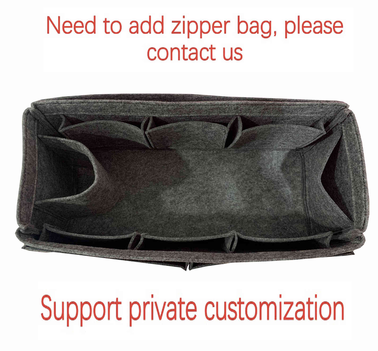 For Keepall 45 50 55 60Bag Insert Organizer,Purse Insert Organizer, Bag Shaper,Bag Liner- Premium Felt (Handmade/20 colors) 210402