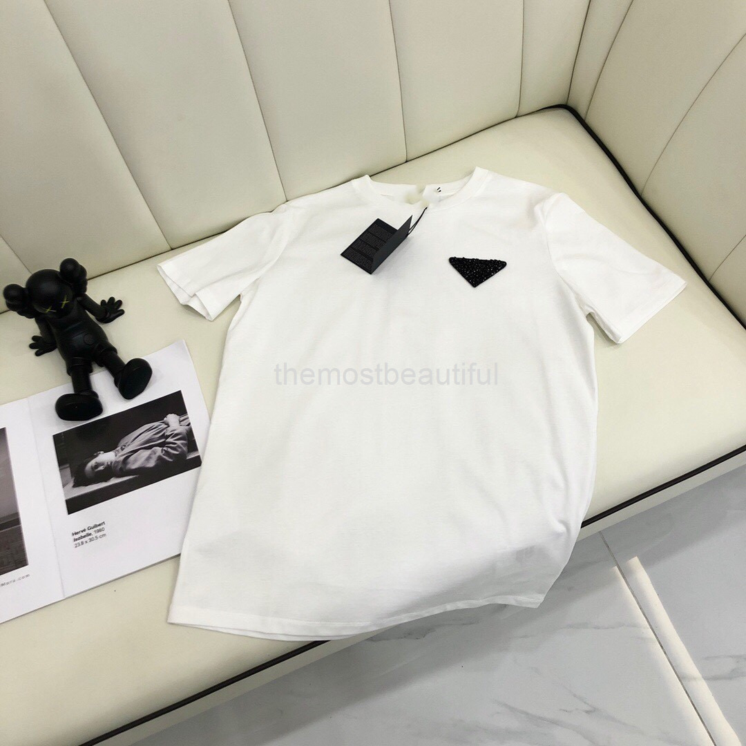 Women's T-Shirt P family t-shirt female spring and summer heavy industry nail Pearl River Delta simple fashion pure cotton short sleeve top, Black
Women's T-Shirt P family t-shirt female spring and summer heavy industry nail Pearl River Delta simple fashion pure cotton short sleeve top, Black