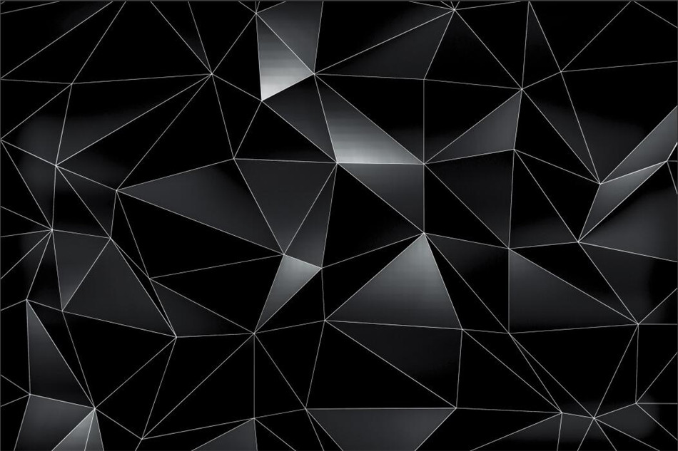Custom Modern Abstract 3D Black Geometric Photo Wall Paper 3D Bar Office Game Room Industrial Decor Mural wallpapers