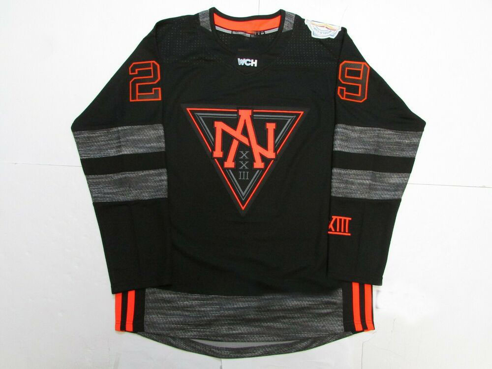Men Women Youth MacKINNON BLACK TEAM NORTH AMERICA 2016 WORLD CUP OF HOCKEY HOCKEY JERSEY All stitched Add any name number -3XL 4XL 5XL
Men Women Youth MacKINNON BLACK TEAM NORTH AMERICA 2016 WORLD CUP OF HOCKEY HOCKEY JERSEY All stitched Add any name number -3XL 4XL 5XL