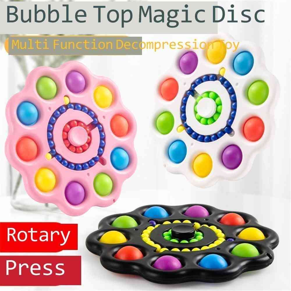 Decompression Finger Bubble Magic Dish Gyroscope Magic Disk Plane Ball Tik Tok Push Bubble Poppers Sensory Pioneer Key Chain G61NOD7
Decompression Finger Bubble Magic Dish Gyroscope Magic Disk Plane Ball Tik Tok Push Bubble Poppers Sensory Pioneer Key Chain G61NOD7