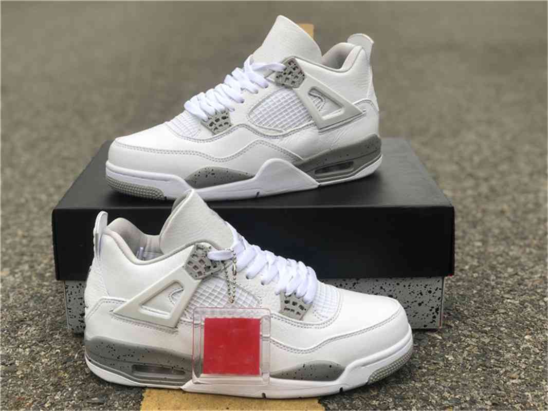 2021 Released Authentic 4 White Oreo 4s Man Outdoor Shoes Tech Grey Black Fire Red CT8527-100 Retro Sports Sneakers With Box
2021 Released Authentic 4 White Oreo 4s Man Outdoor Shoes Tech Grey Black Fire Red CT8527-100 Retro Sports Sneakers With Box