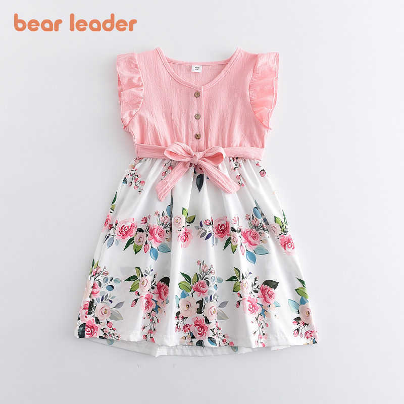 Bear Leader Baby Girls Cute Summer Dresses Fashion Kids Girl Patchwork Floral Costumes Princess Sashes Bowtie Vestidos 3-7Y 210708, Ah4821pink
Bear Leader Baby Girls Cute Summer Dresses Fashion Kids Girl Patchwork Floral Costumes Princess Sashes Bowtie Vestidos 3-7Y 210708, Ah4821pink