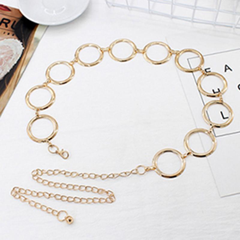 Belts Women's High Waist Metal Belt Solid Color Circle Chain For Dress Clothing Decoration Accessories Ladies, Black
Belts Women's High Waist Metal Belt Solid Color Circle Chain For Dress Clothing Decoration Accessories Ladies, Black