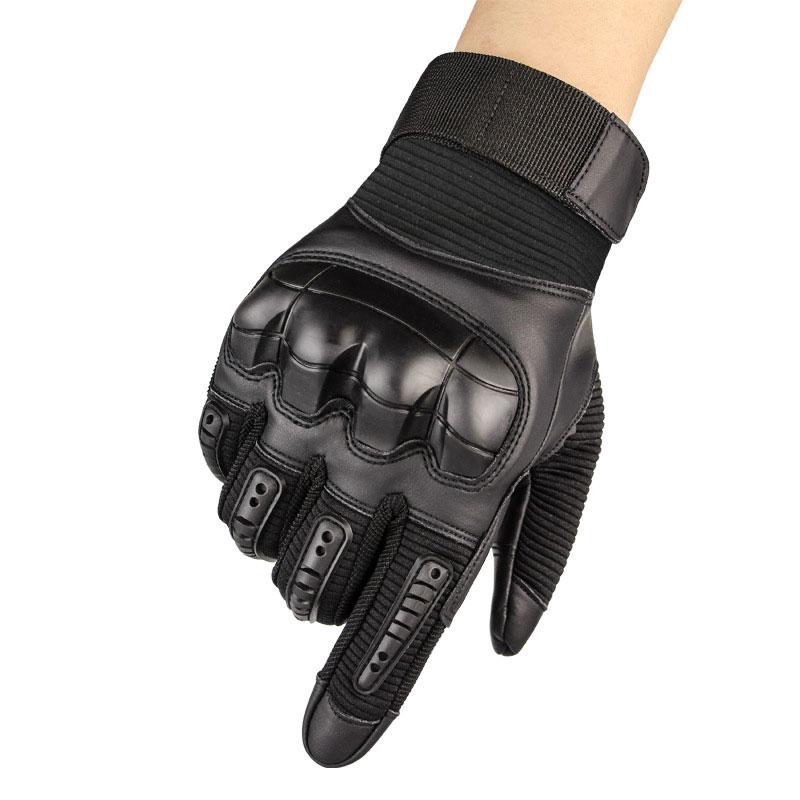 Sports Gloves Tactical Touch Screen Full Finger For Hiking Cycling Military Men's Hard Knuckle Protection, Black 
Sports Gloves Tactical Touch Screen Full Finger For Hiking Cycling Military Men's Hard Knuckle Protection, Black