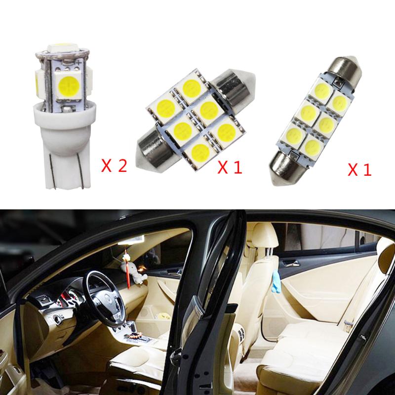 Car Headlights 4Pcs Error Free White Interior LED Light Package Kit For Accent(Sunroof) Accessories Reading Door Lights
Car Headlights 4Pcs Error Free White Interior LED Light Package Kit For Accent(Sunroof) Accessories Reading Door Lights