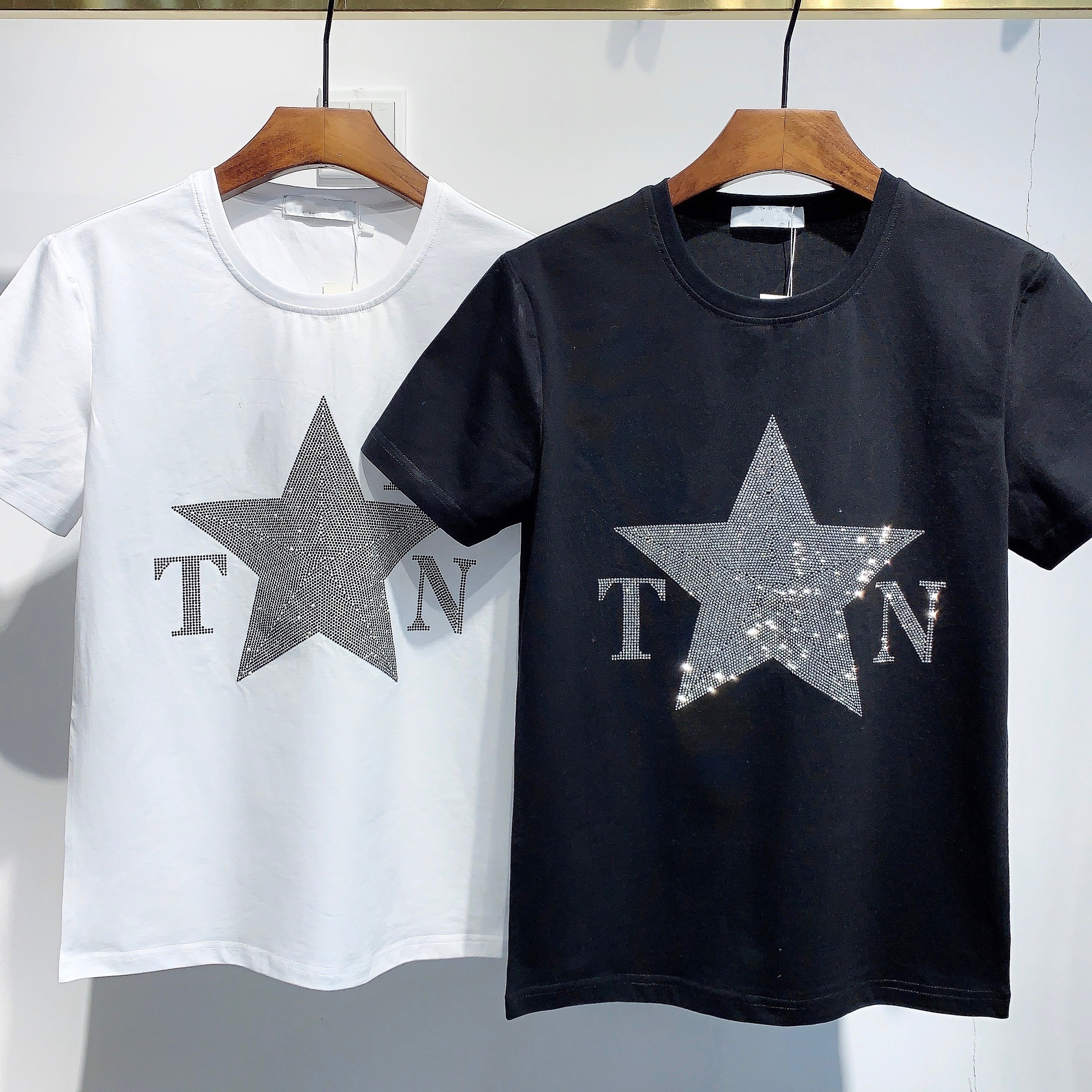 2021 Fashion mens t shirt summer Short sleeve top European American 3D printing T-shirt men women couples high quality Casual clothes large size