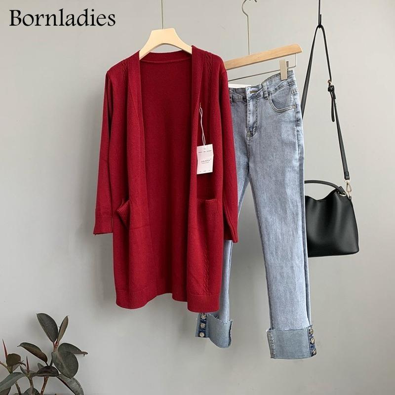 Women's Knits & Tees Bornladies 2022 Women Knitted Loose Long Cardigans Solid Oversized Casual Sleeve Elegant Sweaters Coat Female Jacket, White
Women's Knits & Tees Bornladies 2022 Women Knitted Loose Long Cardigans Solid Oversized Casual Sleeve Elegant Sweaters Coat Female Jacket, White