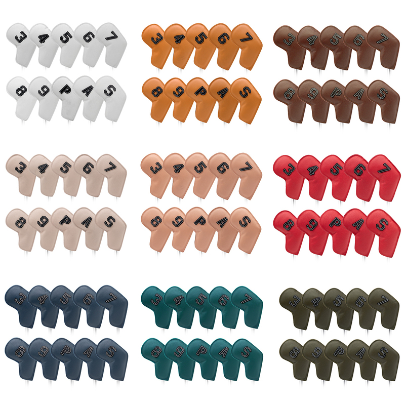 Drop Shipping Golf Iron Head Covers Oil Edge Factory Price Golf Club Headcovers Wedge Club Head Covers 10pcs 220310
Drop Shipping Golf Iron Head Covers Oil Edge Factory Price Golf Club Headcovers Wedge Club Head Covers 10pcs 220310